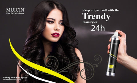 MUICIN - Ultra Hold Hair Styling Spray - Weatherproof Your Style