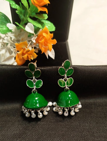 Jhumki Style Earrings Pair