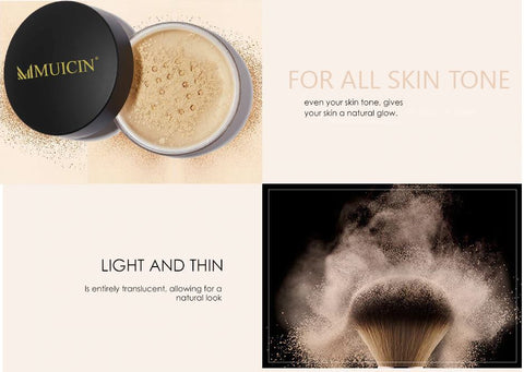 MUICIN - Radiant Finish Loose Powder - Light & Luminous Complexion