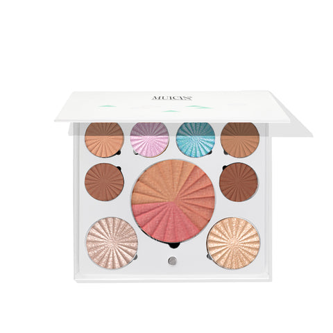 MUICIN - White Blusher & Eyeshadow Palette - Neutral Elegance