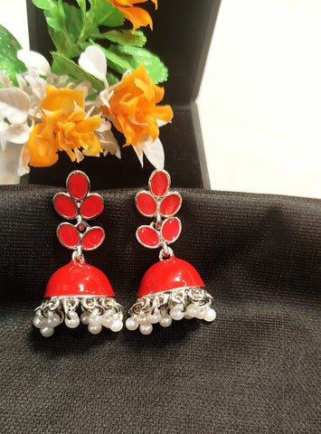 Jhumki Style Earrings Pair