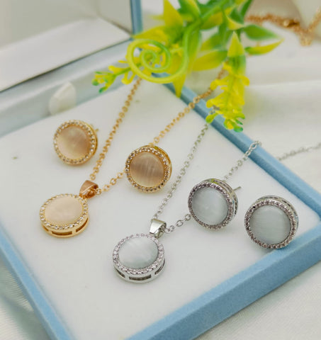 New fancy original zirconia Marbal combo set