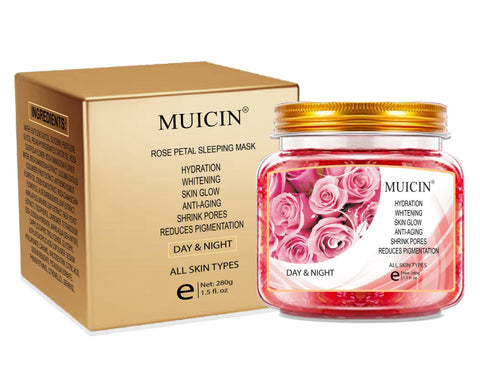 MUICIN - Eternal Rose Petal Sleeping Mask - Nightly Rejuvenation 280G