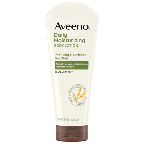 Aveeno Daily Moisturizing Dry Skin Fragrance Free Lotion 227g