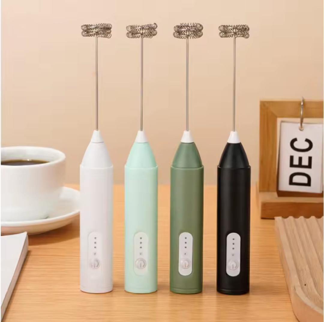 Rechargeable Milk Frother Handheld For Coffee