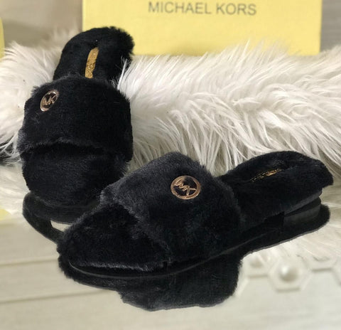MK Fur Slipper Extra Soft ( with brand box)