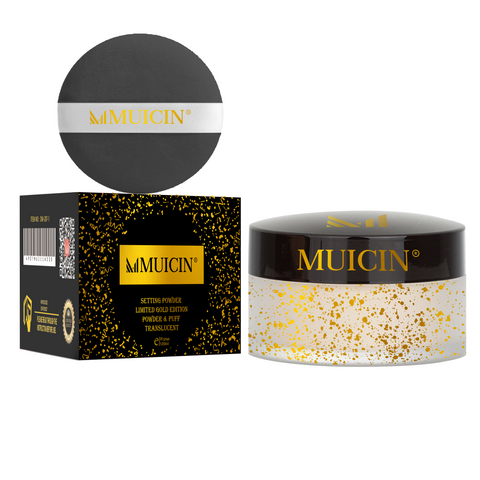 MUICIN - Translucent Setting Powder Limited Gold Edition - Elite Fix