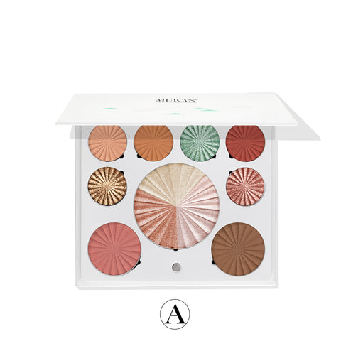 MUICIN - White Blusher & Eyeshadow Palette - Neutral Elegance