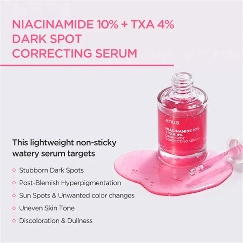 Anua - Niacinamide 10% + Txa 4% Dark Spot Correcting Serum/30Ml