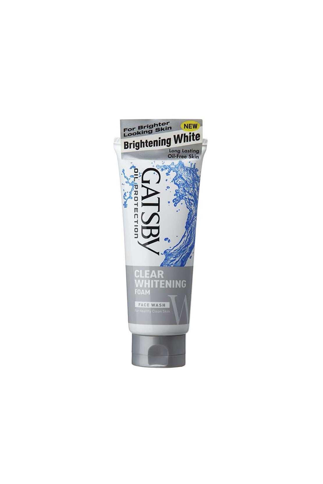 Gatsby Clear Brightening White Foam Face Wash 120g