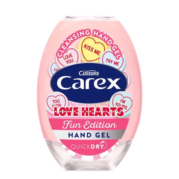 CAREX HAND GEL LOVE HARTZ 50ML