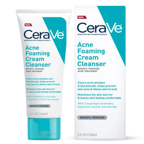 CeraVe Acne Foaming Cream Cleanser 150ml