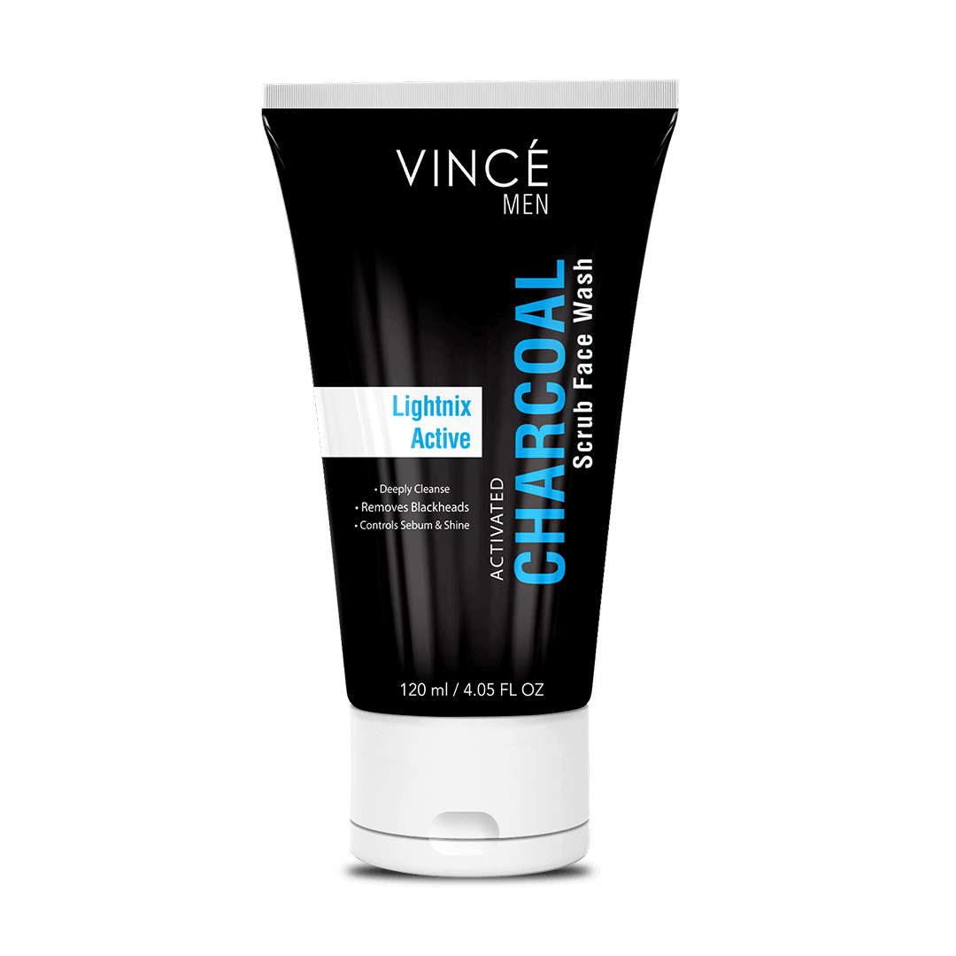 Vince - Activated Charcoal Scrub Face Wash (Men)