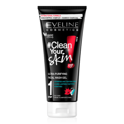 Eveline Clean Your Skin Purifying Facial Wash Gel 200ML