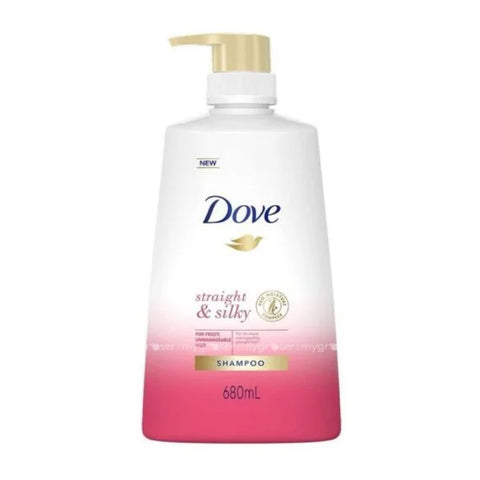 DOVE SHAMPOO STRAIGHT & SILKY 680ML