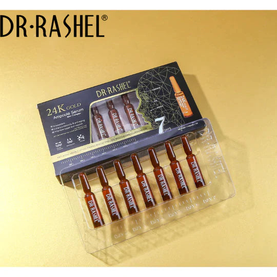 DR.RASHEL AMPOULE SERUM 24K GOLD 7'Sx2ML