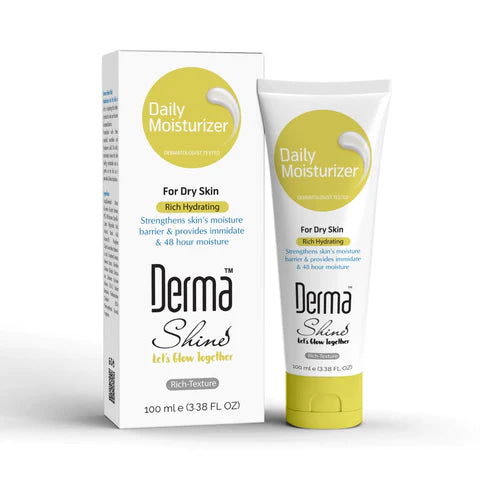 DERMA SHINE DAILY MOISTURIZER FOR DRY SKIN 100ML