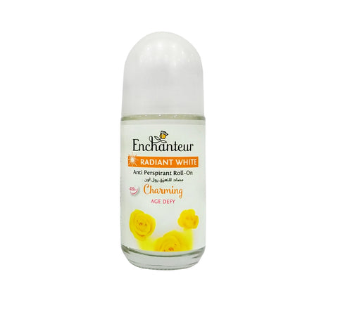 Enchanteur Charming Radiant White Roll On Deodorant 50ml