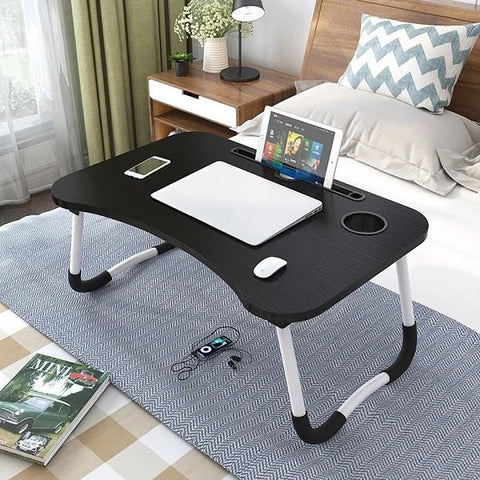 Home.Co- Folding Laptop Table Black
