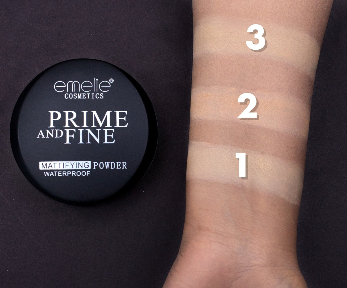 Emelie Cosmetics Prime And Fine Compact Powder 02