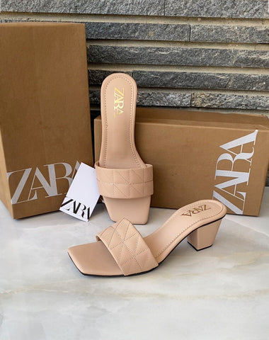 Zara Pearl Design Heel