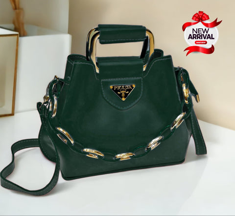 Prada Handle + Shoulder Bag