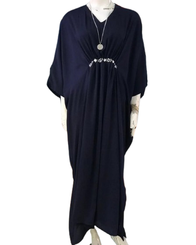 Plain Kaftan Dress