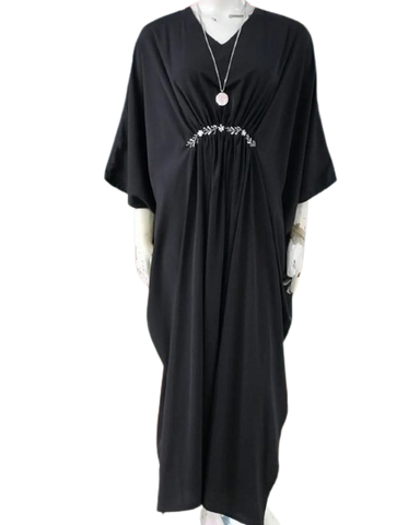 Plain Kaftan Dress
