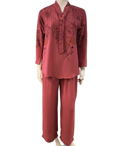 Georgette Top & Trouser