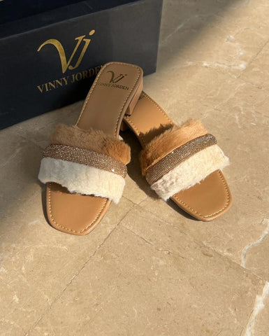 Vinny Jordan Fur Slipper