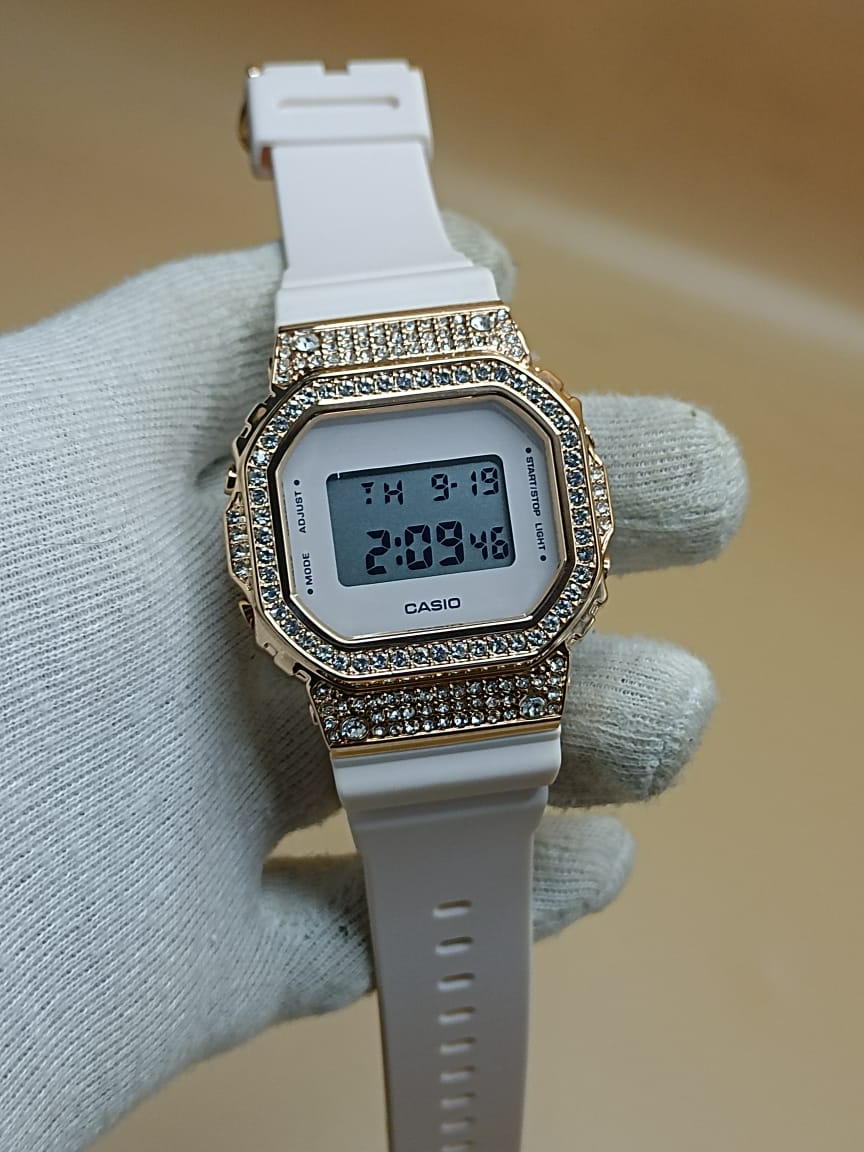 Casio with diamond on sale