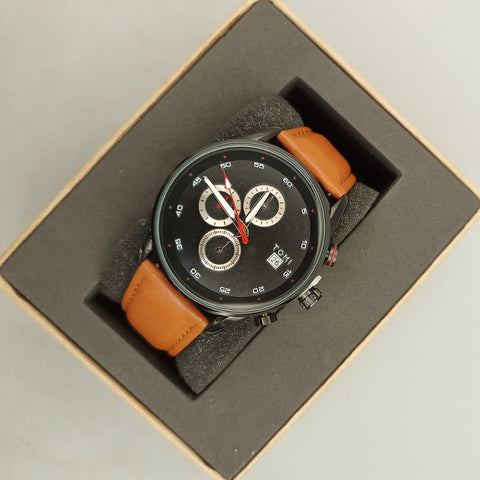 Tomi Chronograph Strap Watch