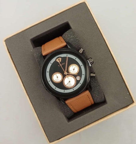 Tomi Chronograph Strap Watch