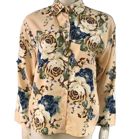 Georgette Floral Tops