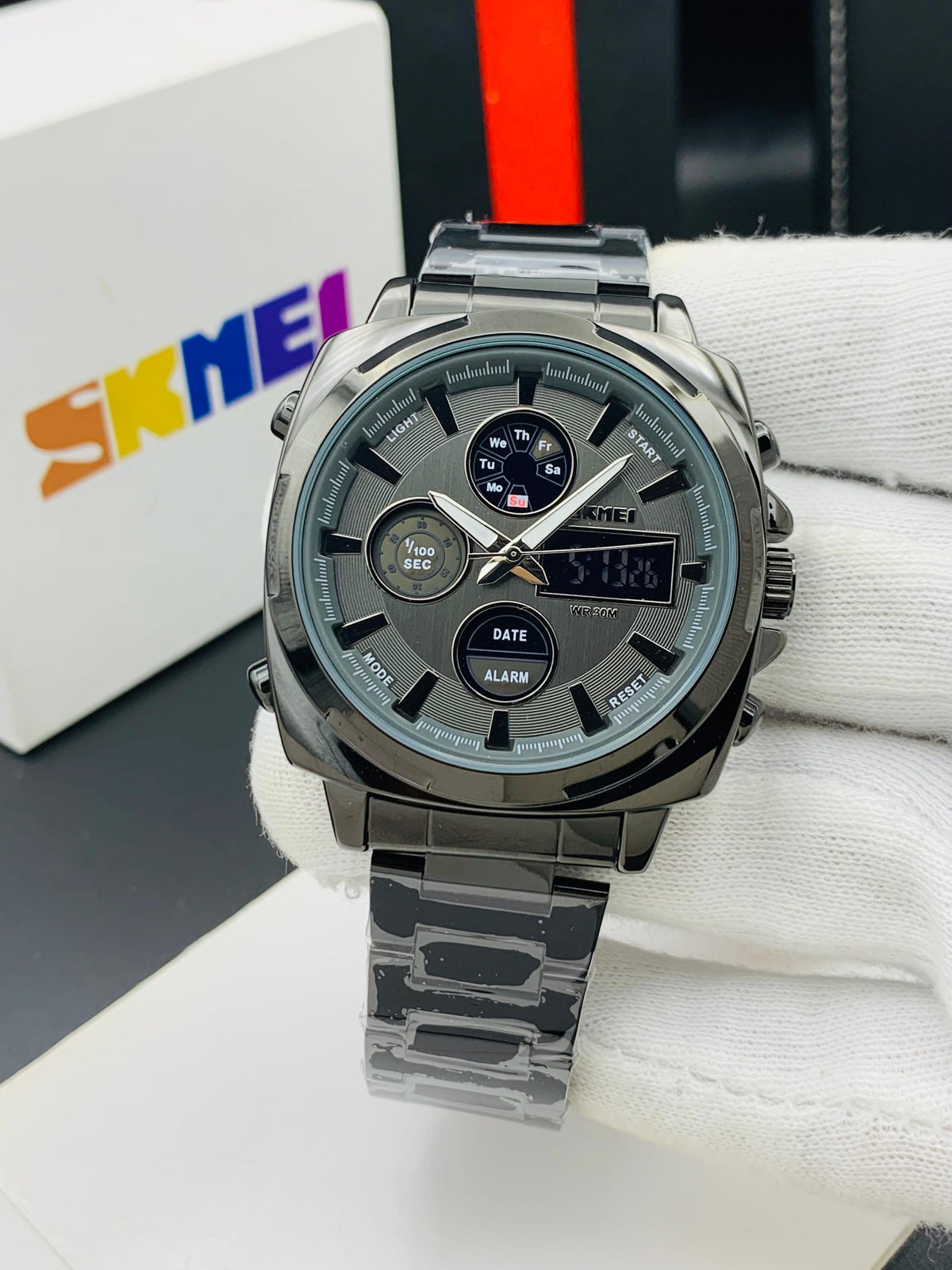 SKMEI DUAL TIME HYBRID