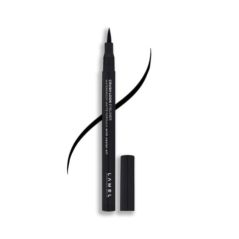 LAMEL Black Eyeliner with Soft Brush ?401 Deep Black