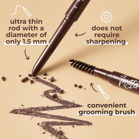 LAMEL INSTA Micro Brow Pencil 402 Chocolate