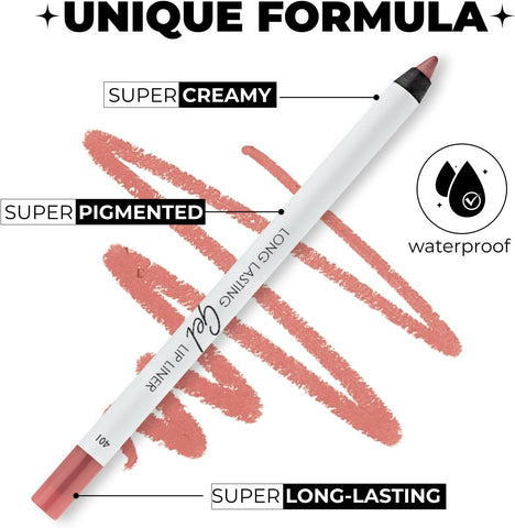 LAMEL Long lasting Gel Lip Liner 401 Nude