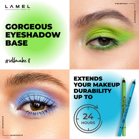 LAMEL Long lasting Kajal Eye Liner 403 Green