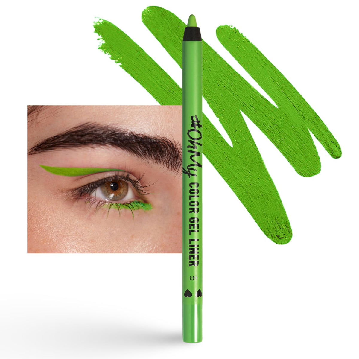 LAMEL Oh My Color Gel Eye Liner 403 Green