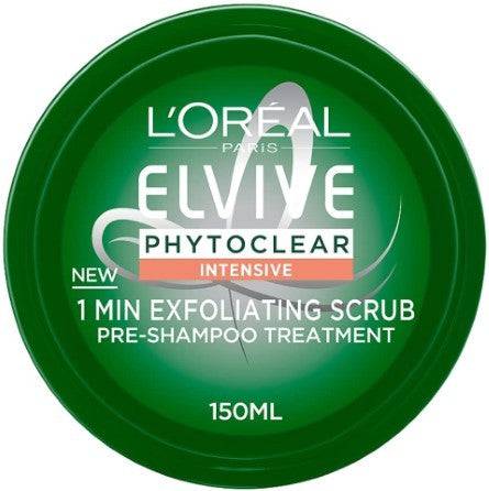LOREAL ELVIVE PRE SHAMPOO TREATMENT SCRUB PHYTOCLEAR 150ML