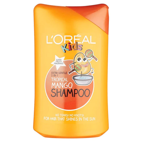 LOREAL KIDS SHAMPOO TROPICAL MANGO EXTRA SHINE 250ML