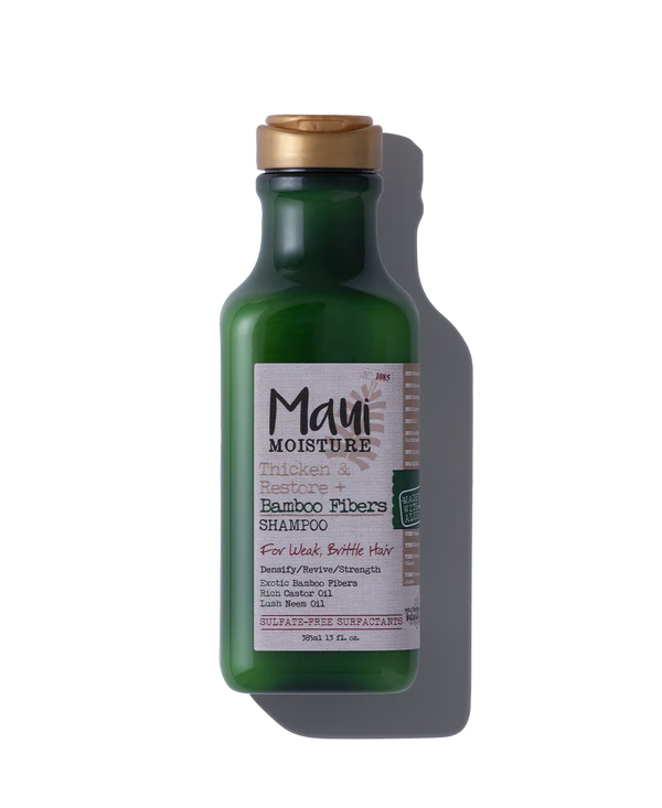 MAUI MOISTURE SHAMPOO THICKEN & RESTORE+BAMBOO FIBERS 13OZ/385ML