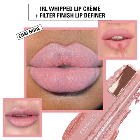 Revolution IRL Whipped Lip Crème Chai Nude