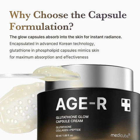Medicube Age-R Glutathione Glow Capsule Cream 50ml