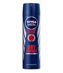 NIVEA A/P SPRAY FOR MEN DRY IMPACT 150ML