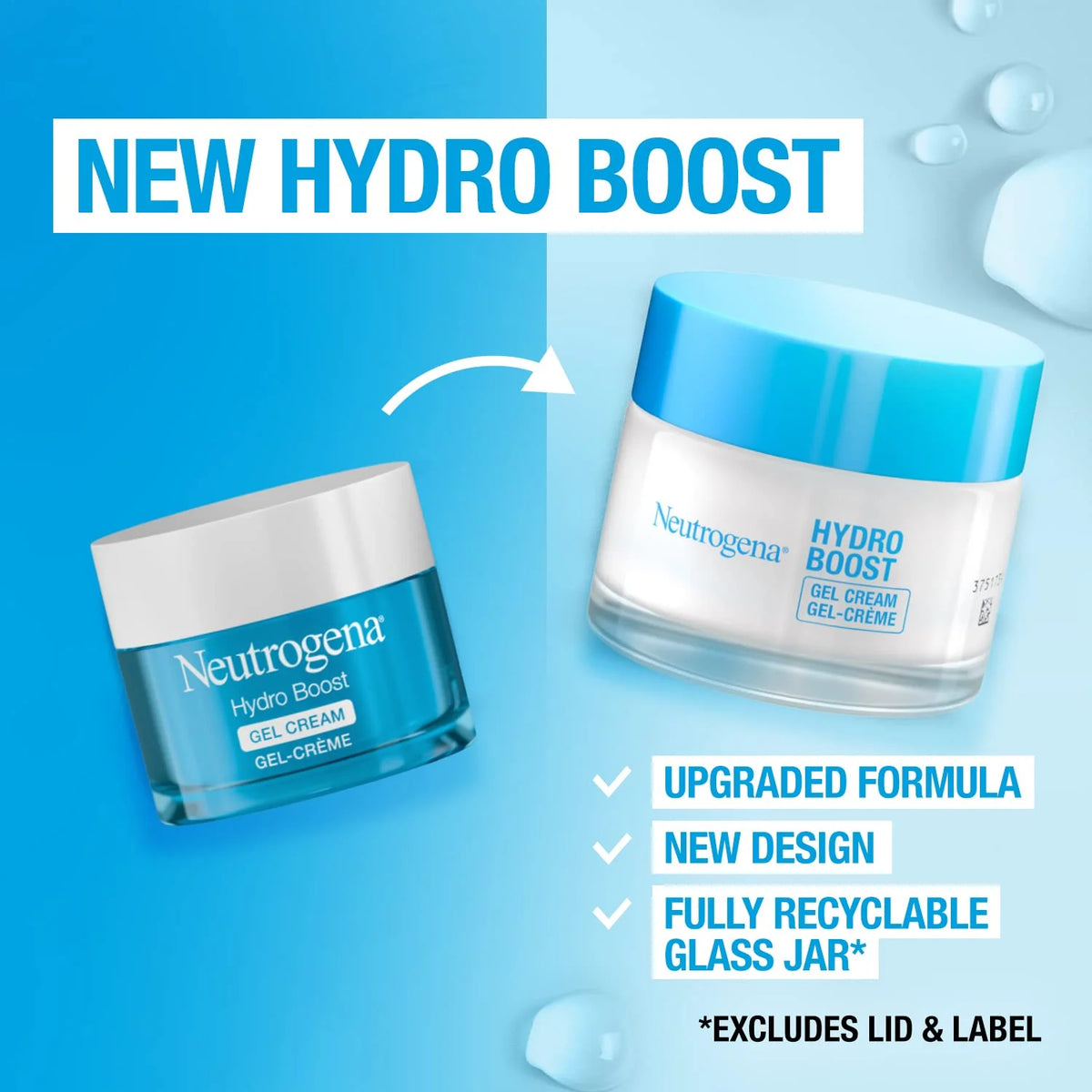 Neutrogena Hydro Boost Gel Cream Moisturiser 50ml