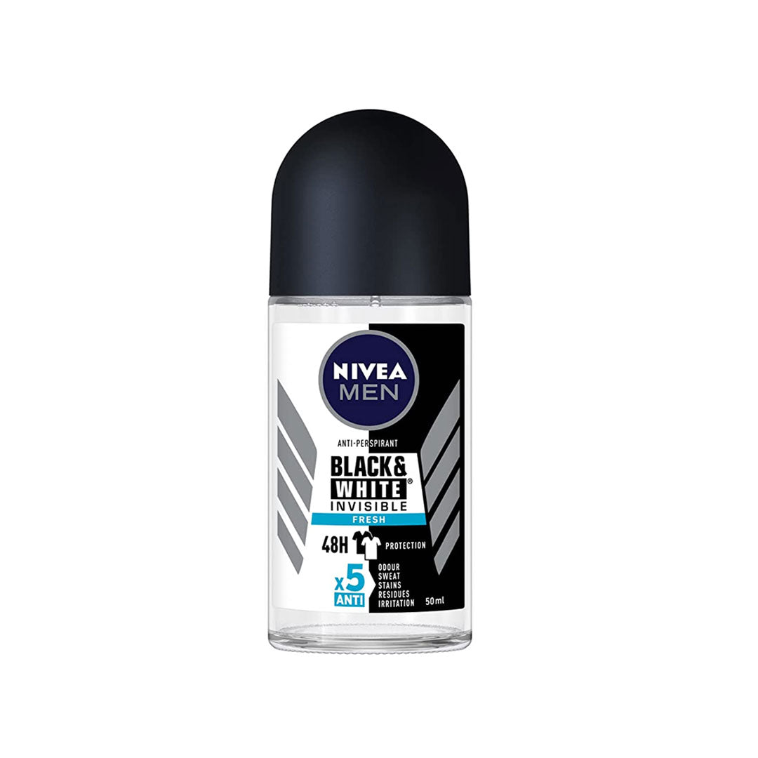 Nivea Invisible Black & White Original Anti-Perspirant Roll On Deo 50ml