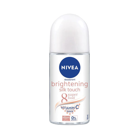 Nivea Brightening Silk Touch 8 Superfood Original Anti-Perspirant Roll On Deo 50ml