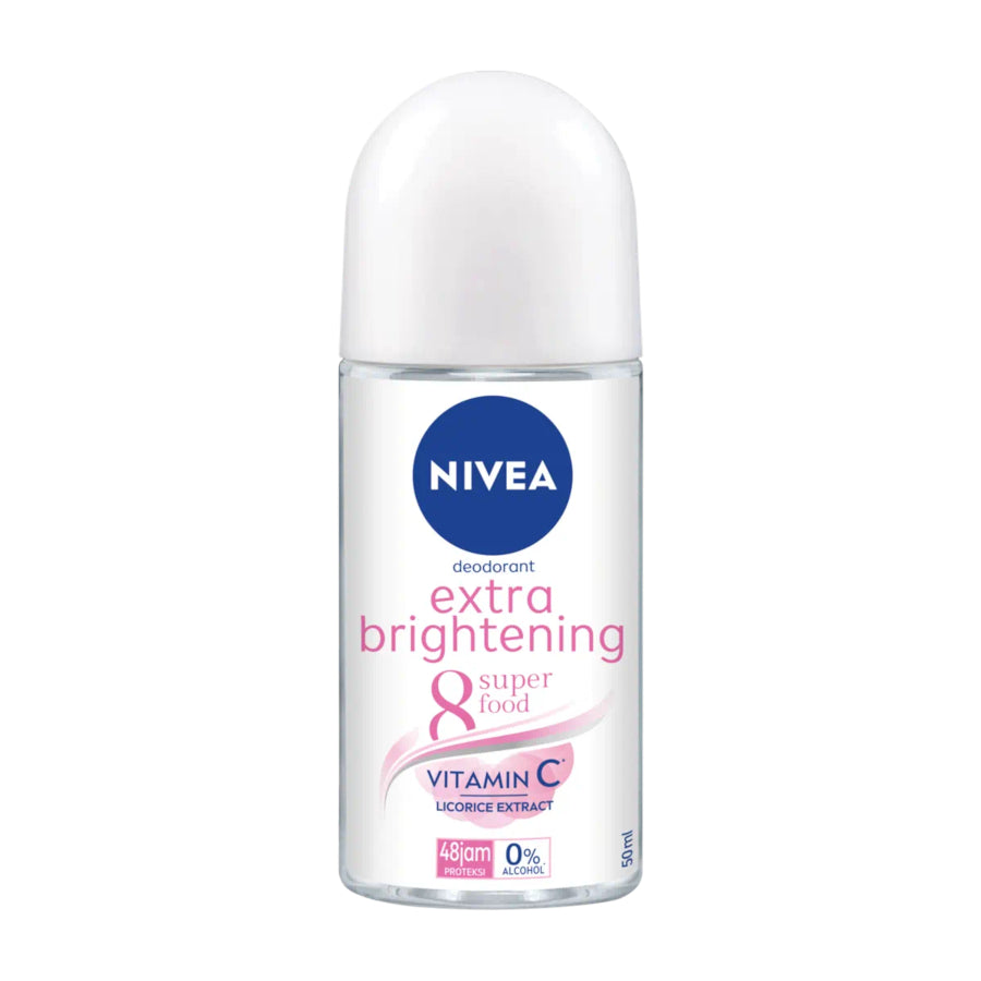 Nivea Extra Brightening 8 Superfood Original Anti-Perspirant Roll On Deo 50ml